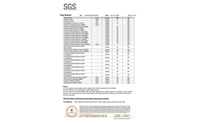 環保測試報告 ROHS+鹵素 CANEC25009106001